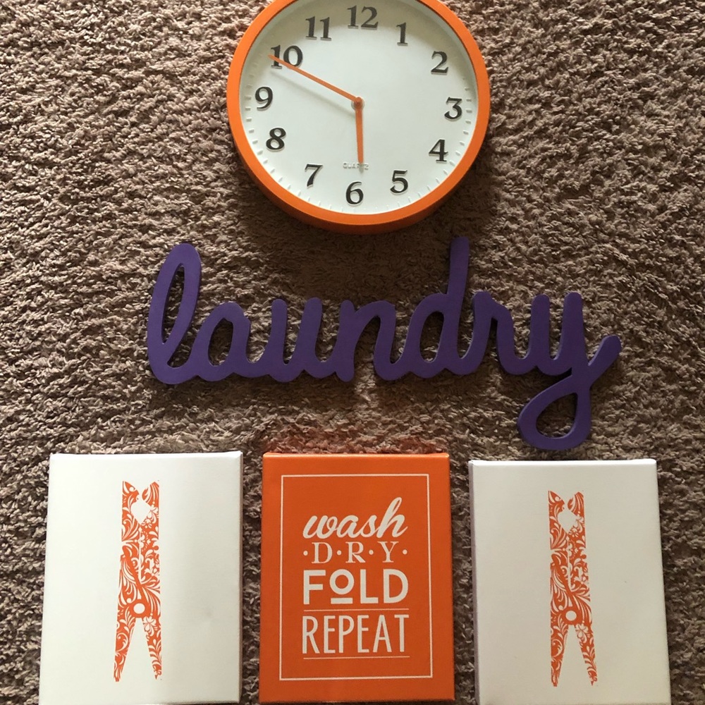 Laundry room decorations